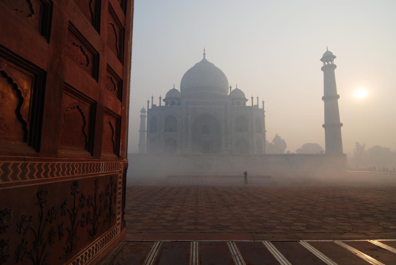 Visit the Taj Mahal in Rajasthan